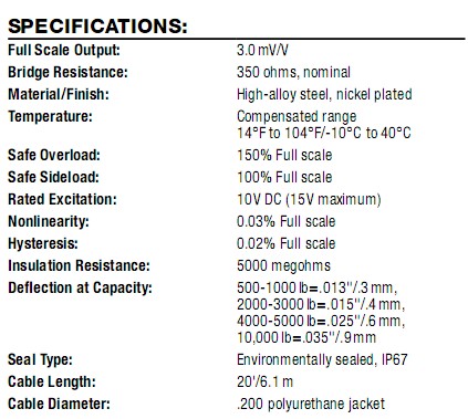 RL35023稱重傳感器 RL35023稱重傳感器